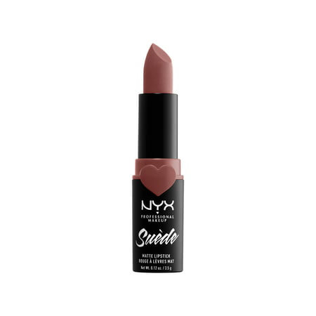 NYX Professional Makeup Suede Matte Lipstick, lightweight vegan formula, Brunch Me05 - Brunch Me,