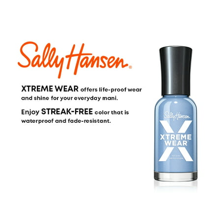 Sally Hansen Xtreme Wear Nail Polish, Tan-Lime, 0.4 fl oz, Chip Resistant, Bold Color, Tan-Lime