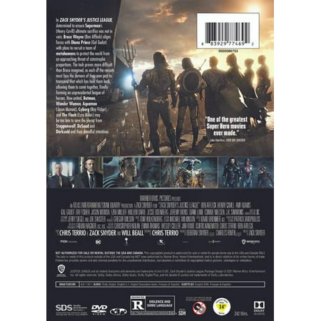 Zack Snyder's Justice League (DVD)