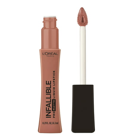 L'Oreal Paris Infallible Pro Matte Liquid Lipstick, Up to 16HR Wear, Nudist, 0.21 fl. oz.354 Nudist,