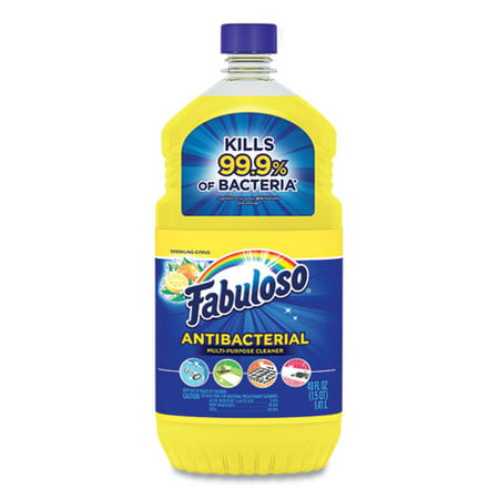 Antibacterial Multi-Purpose Cleaner, Sparkling Citrus Scent, 48 Oz Bottle | Bundle of 5