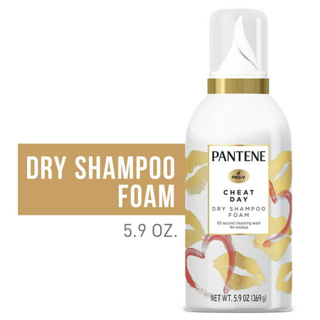 Pantene Sulfate Free Cheat Day Dry Shampoo Foam, 5.9 oz