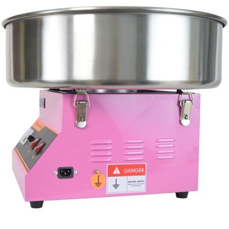 Electric Commercial Cotton Candy Machine / Floss Maker Pink VIVO CANDY-V001, Pink