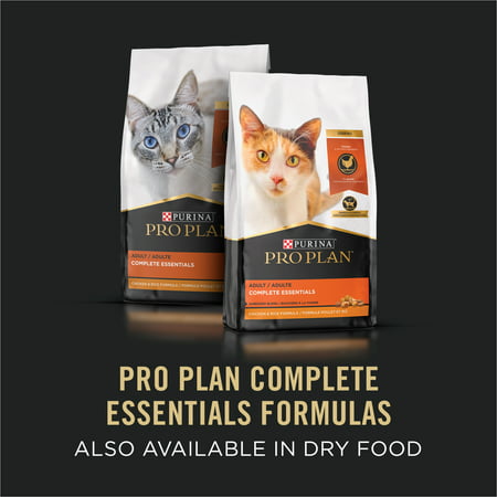 (24 Pack) Purina Pro Plan High Protein Cat Food With Gravy, Grilled Seafood Entree, 3 oz. Cans