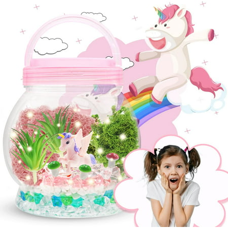 Unicorn Toys for Girls, DIY Unicorn Nightlight Craft Kit for Girls Age 4 5 6 7 8 Years Old,Christmas Gift for Girl