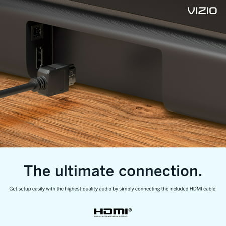 VIZIO V-Series All-in-One 2.1 Home Theater Sound Bar with DTS Virtual:X, Bluetooth V21d-J8