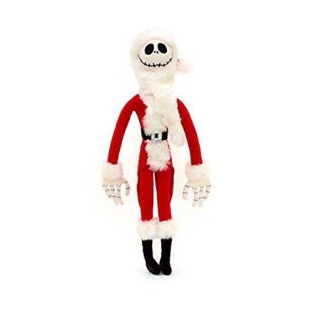 Official Disney Nightmare Before Christmas 54cm Santa Jack Skellington Soft Plush Toy