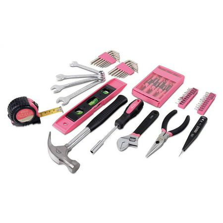 Apollo Precision Tools DT9773P 53-Piece Tool Kit with Box Pink