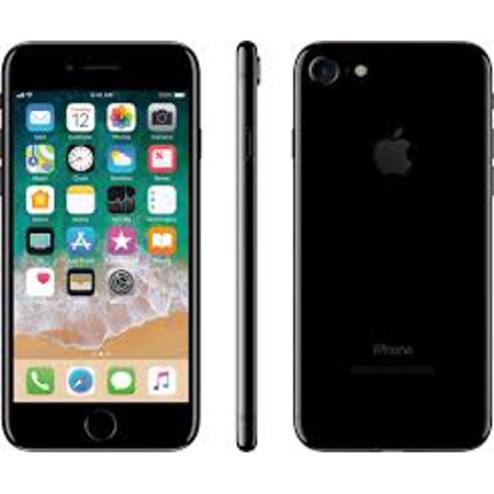 Restored Apple iPhone 7 Cellphone, 32GB,Black Matte, Unlocked (Refurbished)