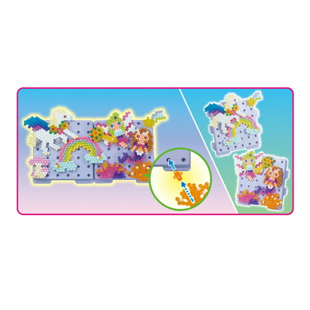 Aquabeads Enchanted World Complete Arts & Crafts Bead Kit fot Children- over 1,000 beads & Display Stand