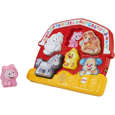Fisher-Price Laugh & Learn Farm Animal Puzzle with 7 Different Songs