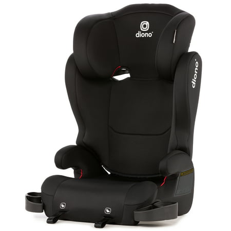 Diono Cambria 2 XL Latch 2-in-1 High Back to Backless Booster Car Seat, BlackBlack,