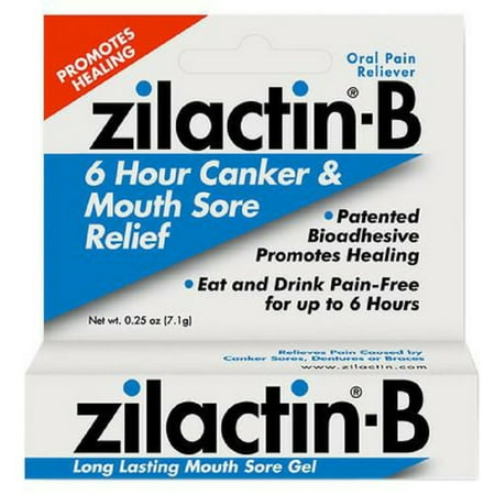 Zilactin-B 6 Hour Canker & Mouth Sore Relief