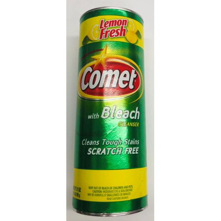 Comet Lemon Fresh Powder Cleanser with Bleach, 21 Oz.
