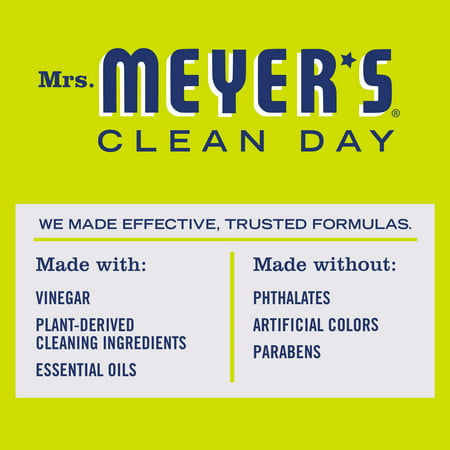 Mrs. Meyer's Clean Day Vinegar Gel Cleaner, Lemon Verbena Scent, 12 Ounce Bottle