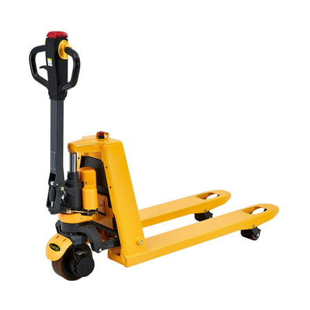 APOLLOLIFT Electric Pallet Jack 3300lbs Capacity Lithium Battery Mini Type Walkie Pallet Truck 48"x27" Fork Size