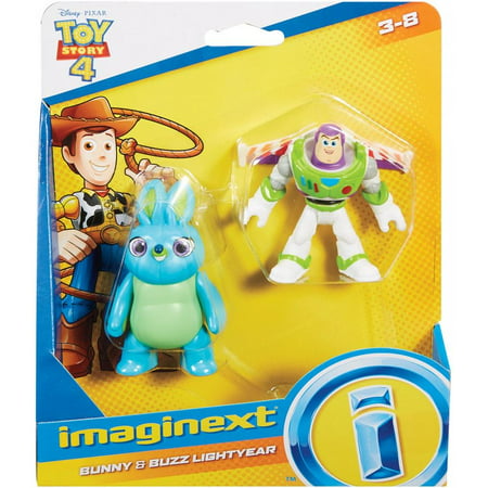 Imaginext Figures Featuring Disney Pixar Toy Story Bunny & Buzz Lightyear