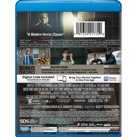 The Black Phone (Blu-ray + DVD + Digital Copy)