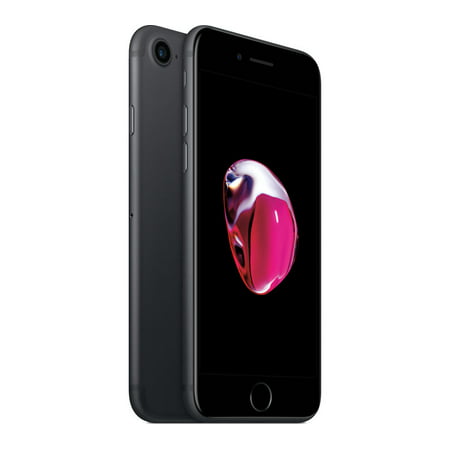 Restored Apple iPhone 7 Cellphone, 32GB,Black Matte, Unlocked (Refurbished)