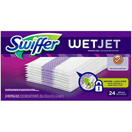 swiffer wet jet mopping pad refills - original - 24 ct