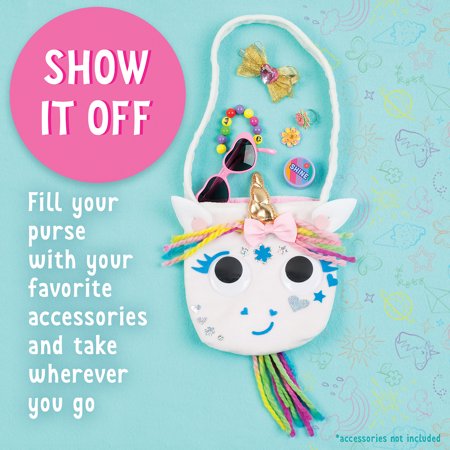 Creativity for Kids Make Your Own Unicorn Purse- Child Craft Activity for Boys and Girls