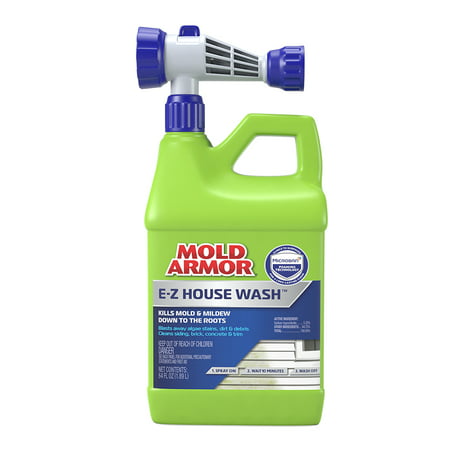 Mold Armor E-Z House Wash, 64 oz., Brick, Concrete, Trim & Siding Cleaner