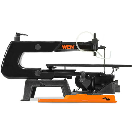 WEN 16-inch Variable Speed Scroll Saw with Easy-Access Blade Changes, 3922