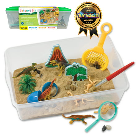 Creativity for Kids Sensory Bin Dinosaur Dig- Child & Toddler Sensory Art & Craft Kit for Boys and Girls