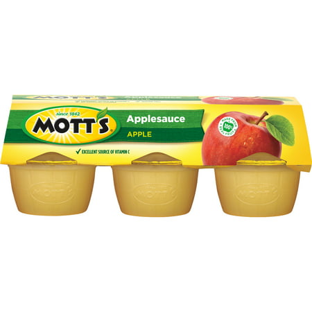 Mott's Applesauce, 4 oz cups, 6 count