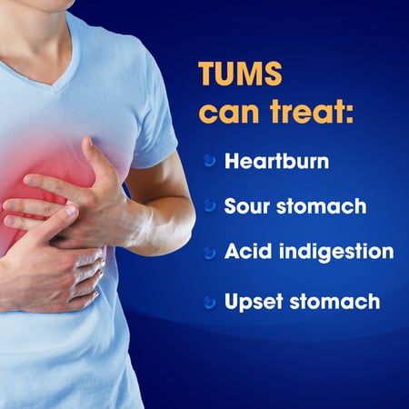 Tums Chewy Bites Heartburn Relief Chewable Antacid Tablets, Berry, 32 Count