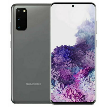 Restored Samsung Galaxy S20 5G G981U 128GB Cosmic Gray Fully Unlocked Smartphone (Refurbished)