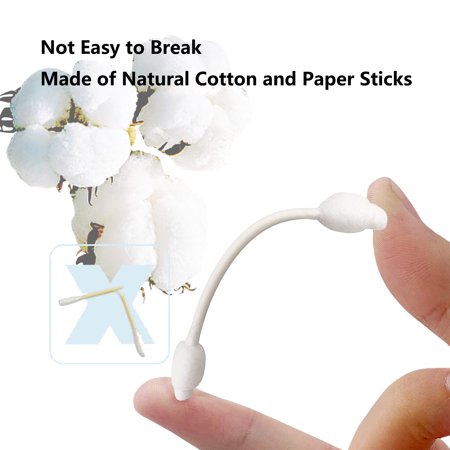 Safety Cotton Swabs, Baby Q tips 324pcs