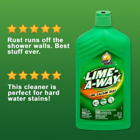 Lime-A-Way Lime, Calcium & Rust Cleaner 28 oz Pack of 3