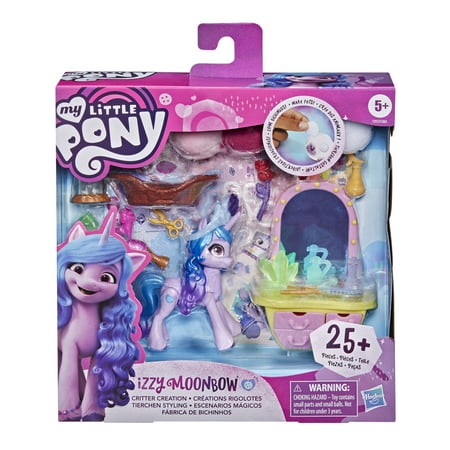 My Little Pony: A New Generation Movie Story Scenes Critter Creation Izzy Moonbow Playset