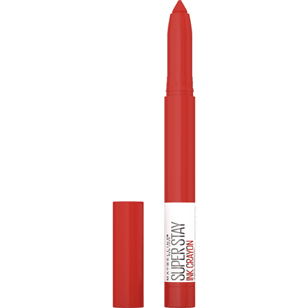 Maybelline Super Stay Ink Crayon Lipstick, Matte Longwear Lipstick Makeup, Know No Limits, 0.04 oz.Know No Limits,