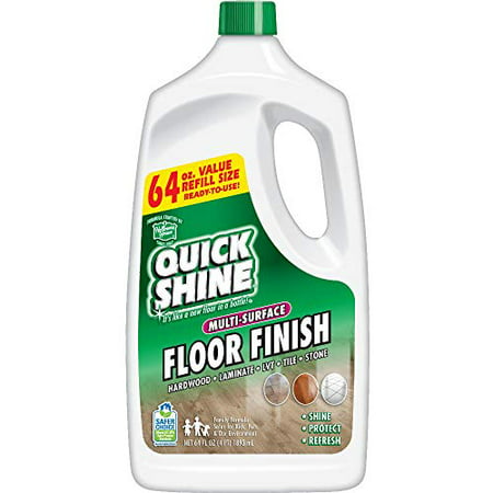 Quick Shine Multi-Surface Floor Finish And Polish, 64 Oz. Refill Bottle
