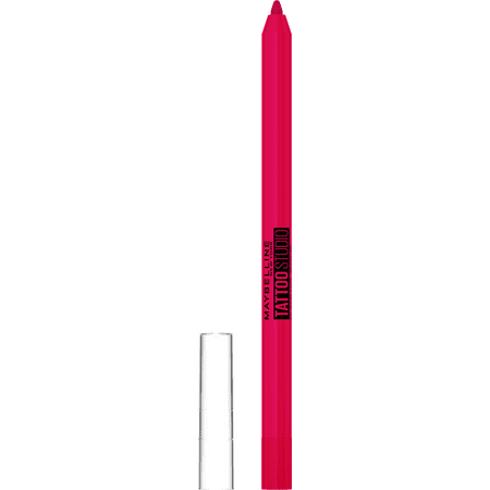 Maybelline Tattoo Studio Sharpenable Gel Pencil Waterproof Longwear Neon Eyeliner, Ultra Pink, 0.04 oz, Ultra Pink