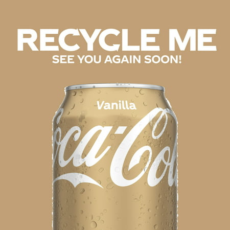 Coca-Cola Vanilla Soda Soft Drink, 12 fl oz, 12 Pack