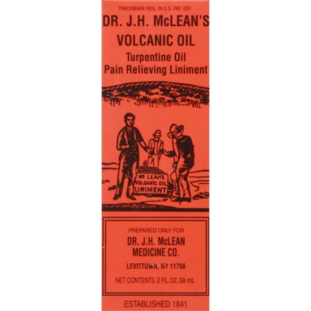 JH McLean Medicine Dr JH McLean Volcanic Oil, 2 oz