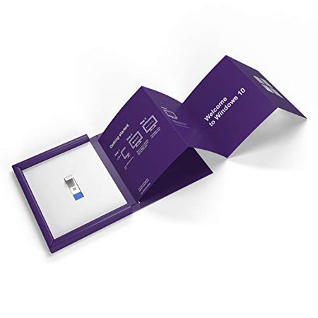 Windows 10 Pro 64 bit - USB Flash Drive - English - 1 PC - Windows 10 Professional USB 64 bit / 32 bit