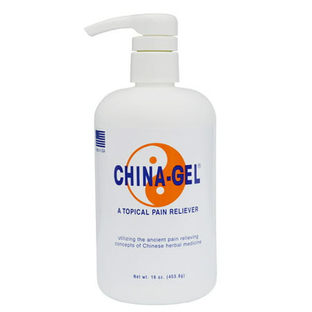 China-Gel 16oz Bottle White with Pump