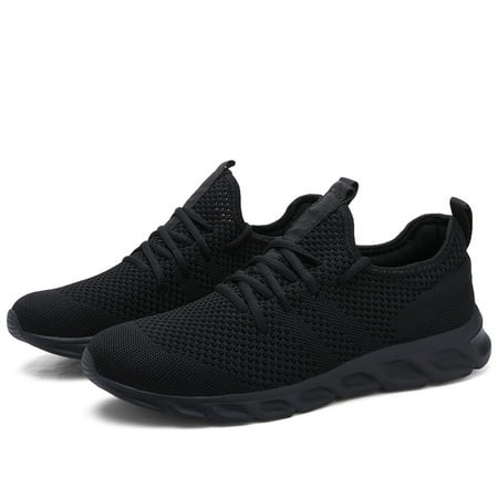 Damyuan Women's Running Shoes Athletic Sport Shoes Fashion Sneakers Lightweight Casual Walking Shoes Breathable Mesh Comfortable Soft Sole, Black, 9