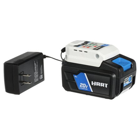 HART 20-Volt Lithium-Ion 4.0Ah Battery and Charger Kit