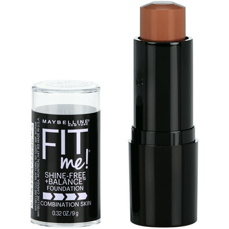 Maybelline Fit Me Shine-Free + Balance Stick Foundation, Coconut, 0.32 oz355 Coconut,