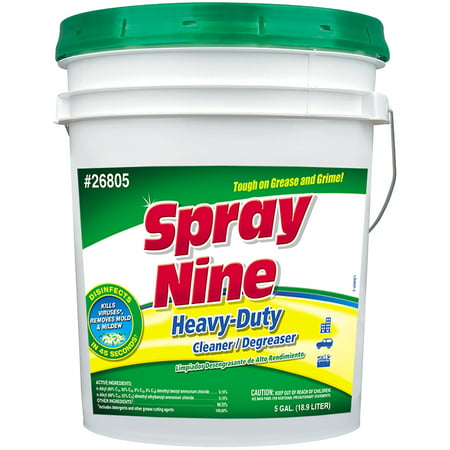 Spray Nine Permatex Multipurpose Cleaner, Clear, 5 Gallon - 26805