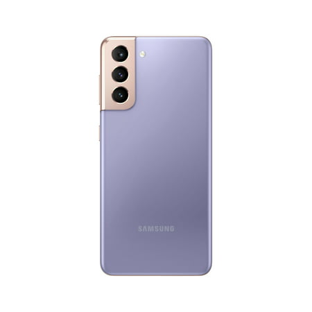 Restored Samsung Galaxy S21 5G 128GB (Model: SM-G991U) AT&T Unlocked / GSM Unlocked Smartphone - Violet (Refurbished), Violet