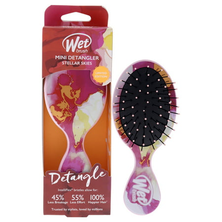 Wet Brush Mini Dtangler Stellar Skies Brush - Rose Skies Hair Brush 1 Pc