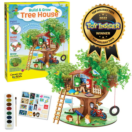 Creativity for Kids Build and Grow Tree House ? Child Craft for Boys and Girls