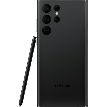 Samsung Galaxy S22 Ultra 5G 128/256GB 1TB SM-S908U1 Unlocked Cell Phones All Colors - Good Condition, Black