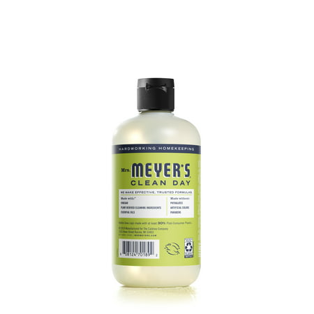 Mrs. Meyer's Clean Day Vinegar Gel Cleaner, Lemon Verbena Scent, 12 Ounce Bottle